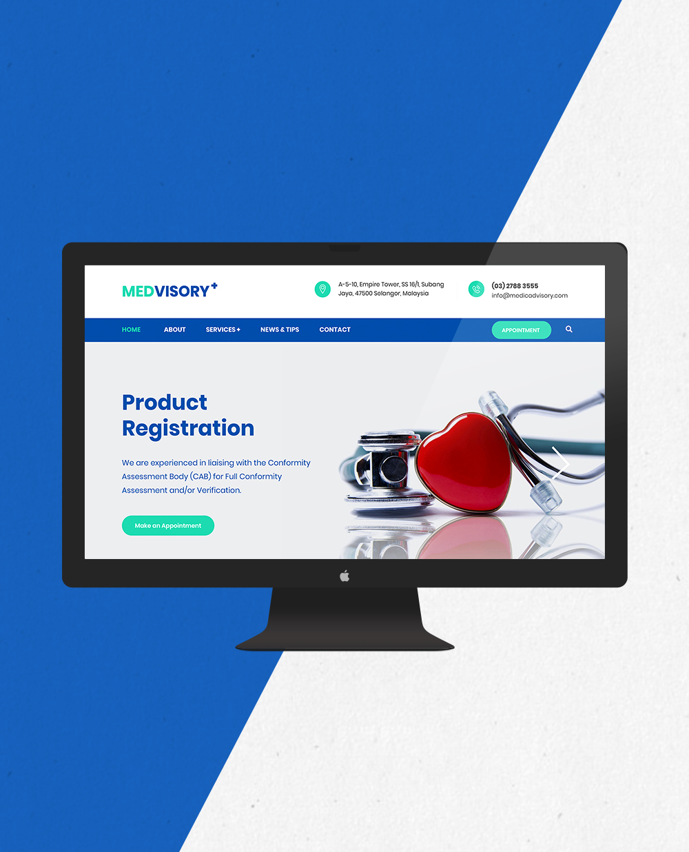 Medvisory Corporate Website